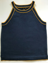 Load image into Gallery viewer, Ginny Cutaway Tank   Navy

